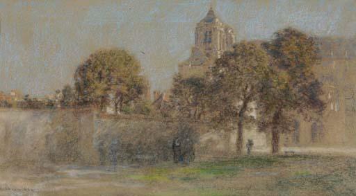 Léon Augustin Lhermitte - La Cathedrale de Bourges