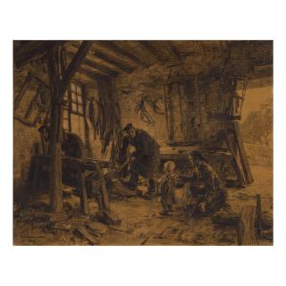 Léon-Augustin Lhermitte - Le Charron