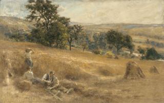 Léon Augustin Lhermitte - Moisson sur le coteau