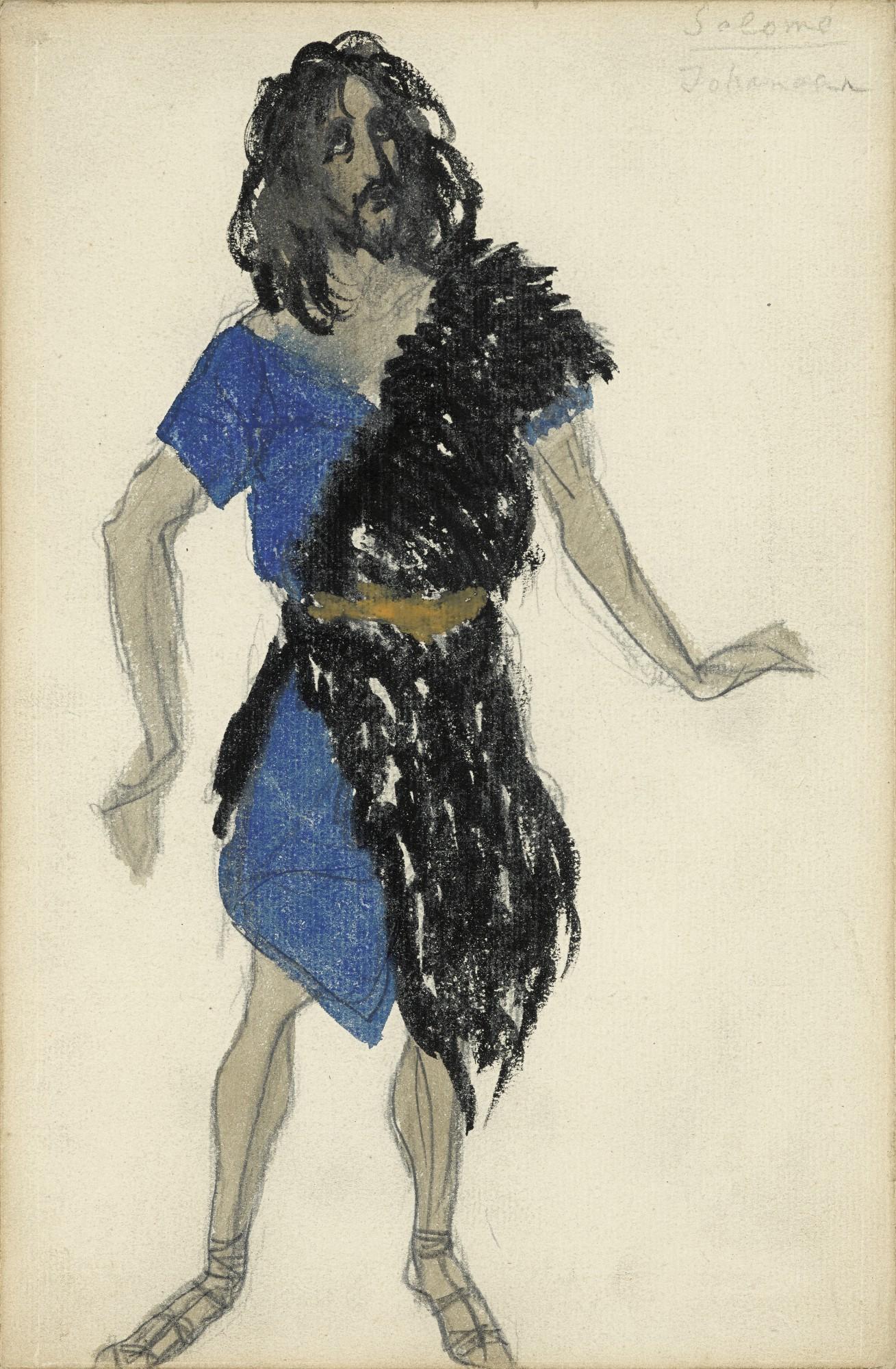 Léon Bakst - Costume Design for John the Baptist in Salomé