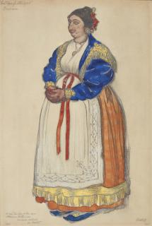 Léon Bakst - Costume Design For La Boutique Fantasque