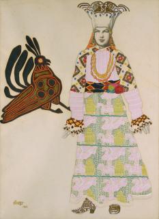 Leon Bakst - Etude de costume pour l\'opéra comique \