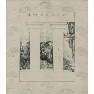 Leon Bakst - Final Project For The First Cover Of Apollo