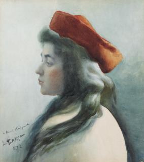 Léon Bakst - Portrait Of A Young Girl
