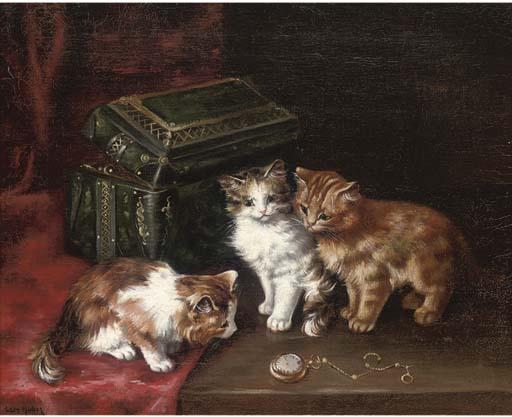 Léon Charles Huber - A new toy