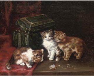 Léon Charles Huber - A new toy