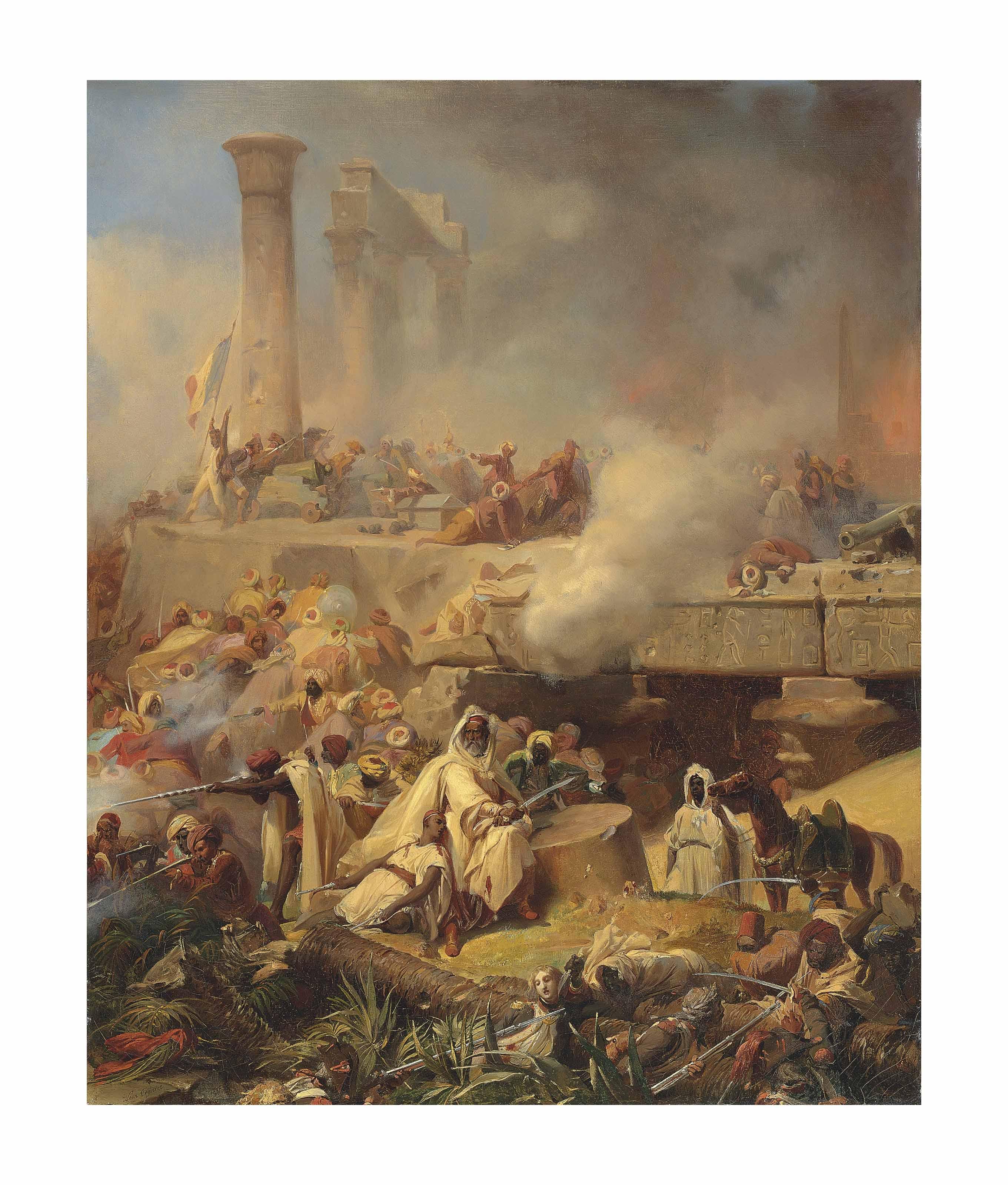Leon Cogniet - Battle of Heliopolis, Lower Egypt