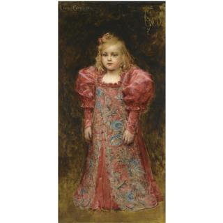 Léon Comerre - French Fille En Costume