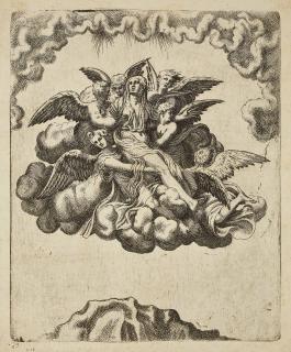 Léon Davent - The Assumption Of Mary Magdalene Into Heaven