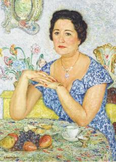 Leon de Smet - Femme assise dans un intérieur