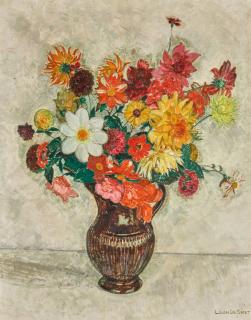 Léon de Smet - Fleurs dans une cruche