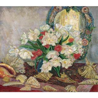 Léon De Smet - Fleurs Et Coquillages