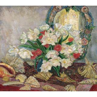 Léon De Smet - Fleurs Et Coquillages