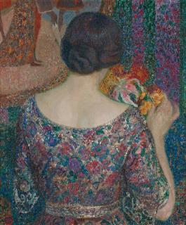 Léon de Smet - Maria with flowers