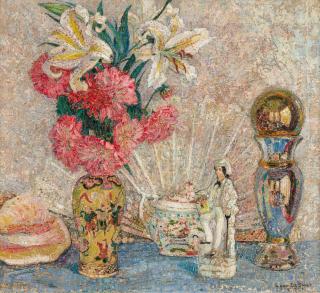 Léon de Smet - Nature morte aux chinoiseries.