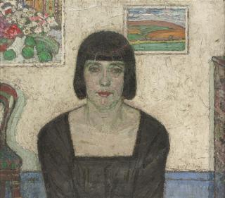 Léon de Smet - Portrait of The Artist\'S Wife