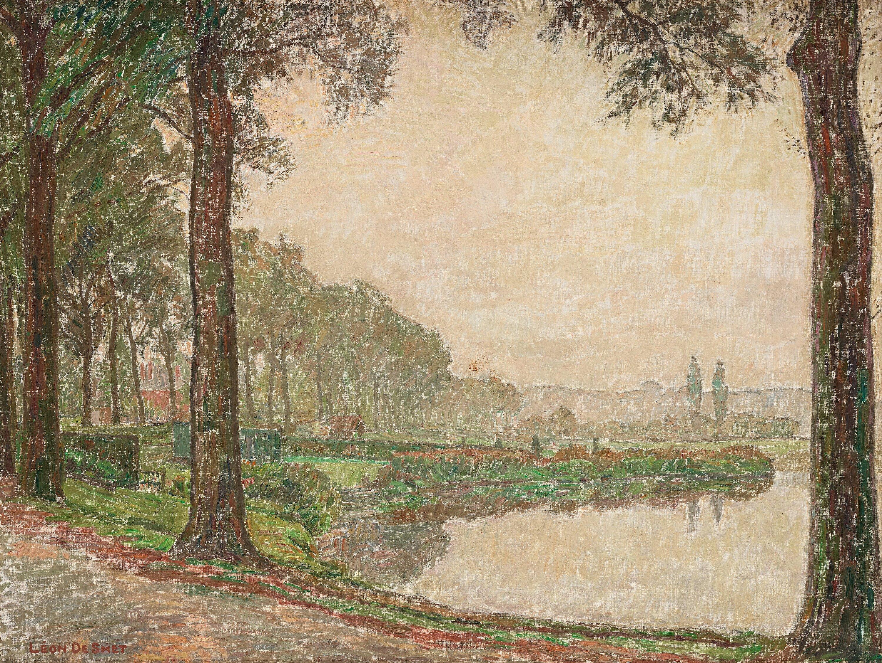 Léon De Smet - River Lys in Deurle