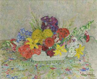 Léon de Smet - Vase De Fleurs