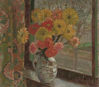 Léon de Smet - Vase de fleurs