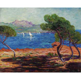 Léon Detroy - Paysage D\'Agay