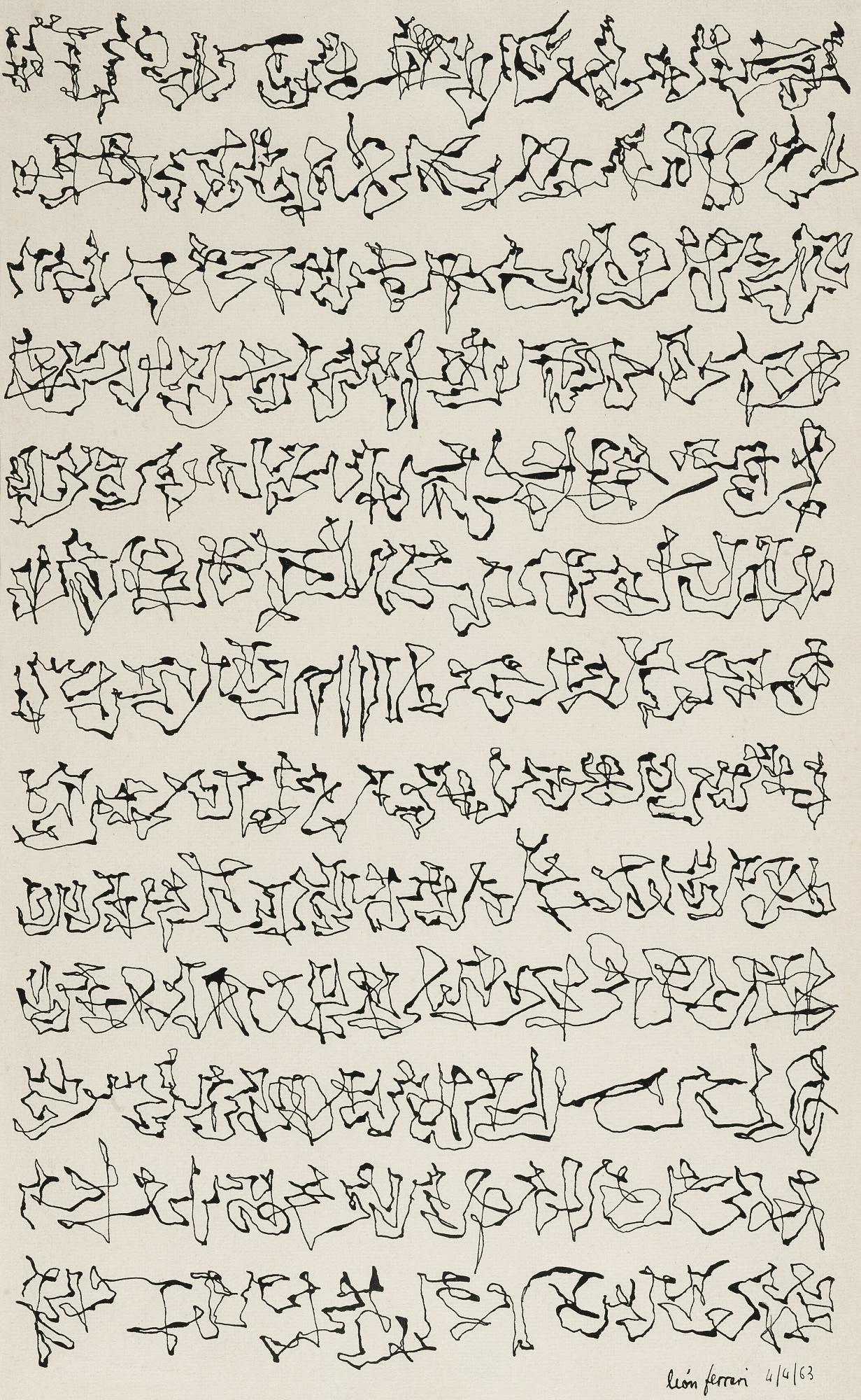 León Ferrari - Escritura