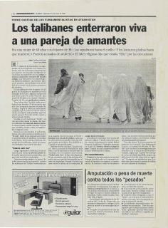 León Ferrari - Orígenes, Cuando se sorprendiere alguno echado (DT 22, 22-24) from the series Biblia gofrada (Embossed Bible)