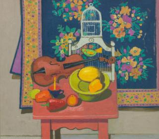 Leon Francesco Morrocco RSA RGI - Yellow fruit in a green bowl