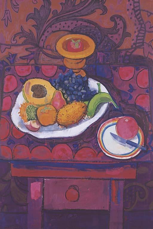 Leon Francesco Morrocco - Untitled (Still Life with Fruit)