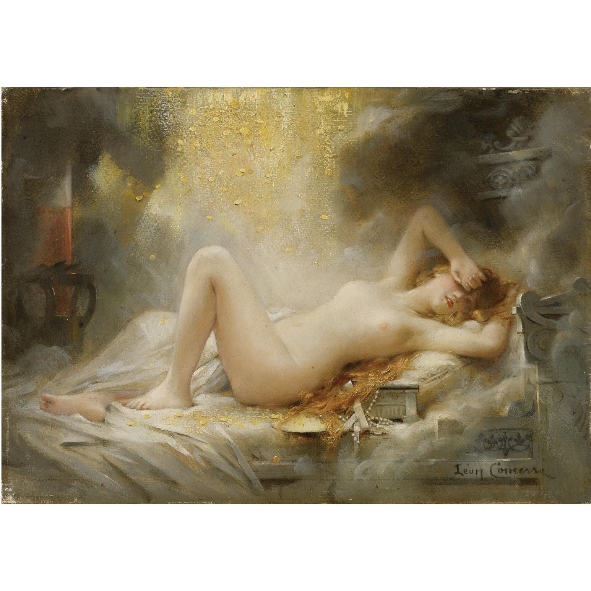 Léon-François Comerre - French danae