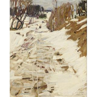Leon Gaspard - Early Winter Sketch #2