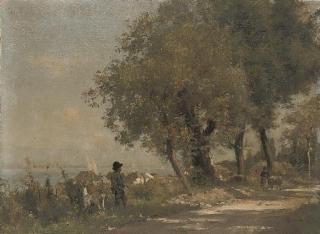 Léon Gaud - Nernier le matin