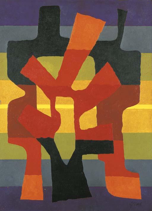 Leon Gischia - Alberi intrecciati