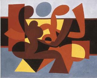 Léon Gischia - Figure e pallone