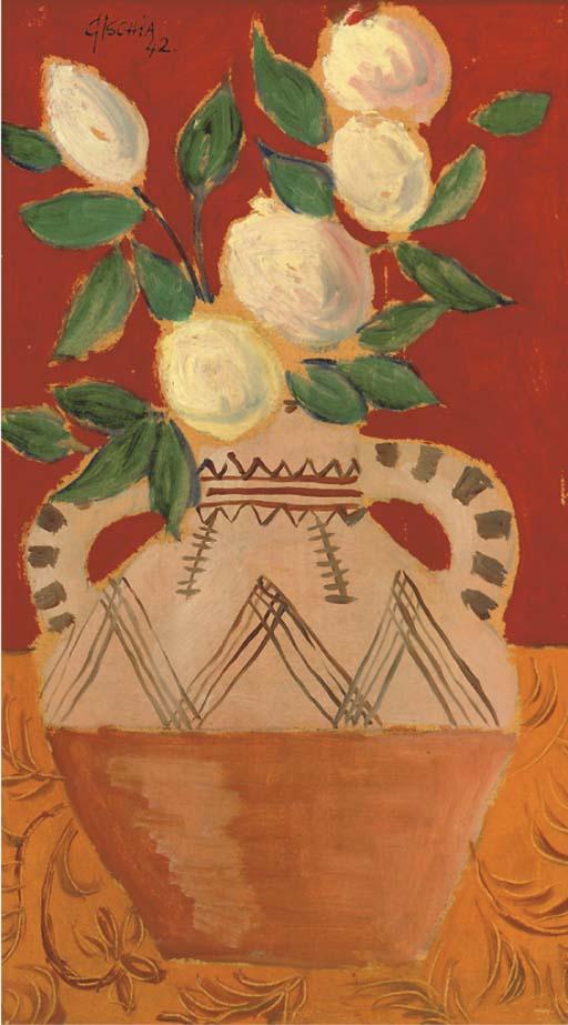 Léon Gischia - Nature Morte Au Bouquet de Fleurs