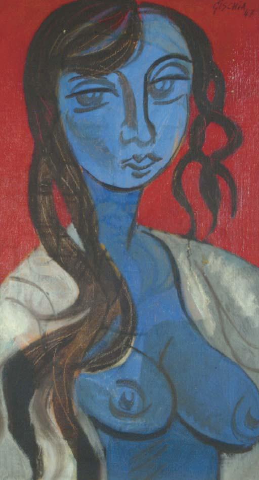 Léon Gischia - Portrait of A Woman