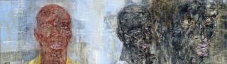 Leon Golub - 3 Heads (I)