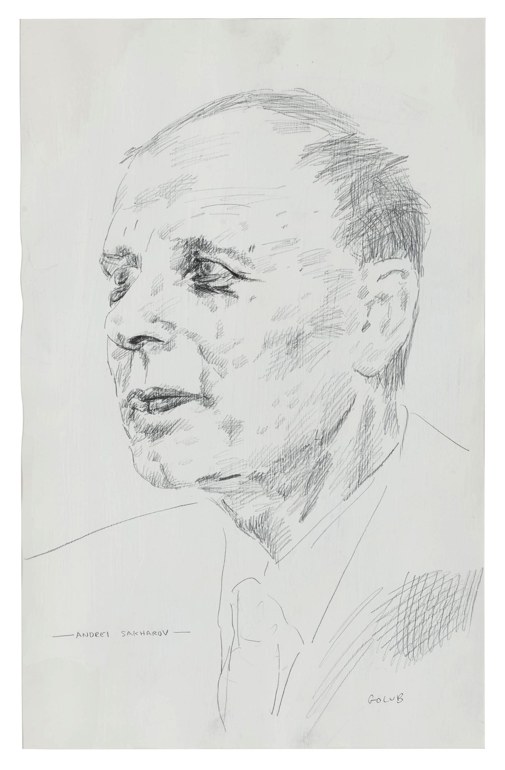 Leon Golub - Andrei Sakharov