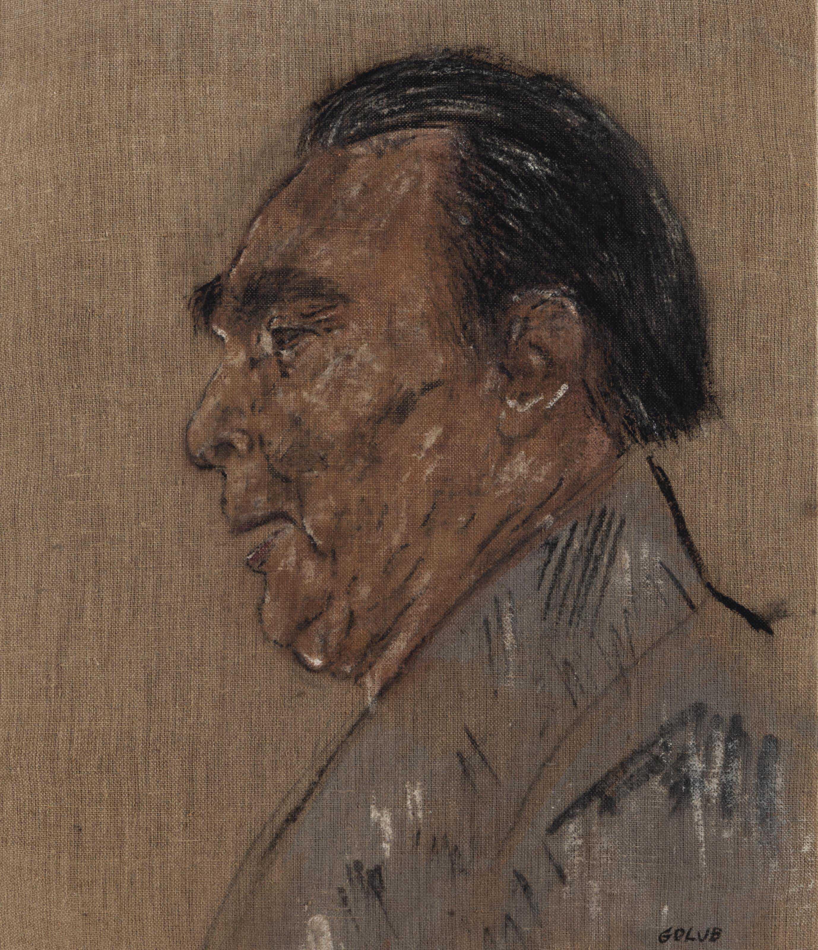 Leon Golub - Brezhnev II (1976)