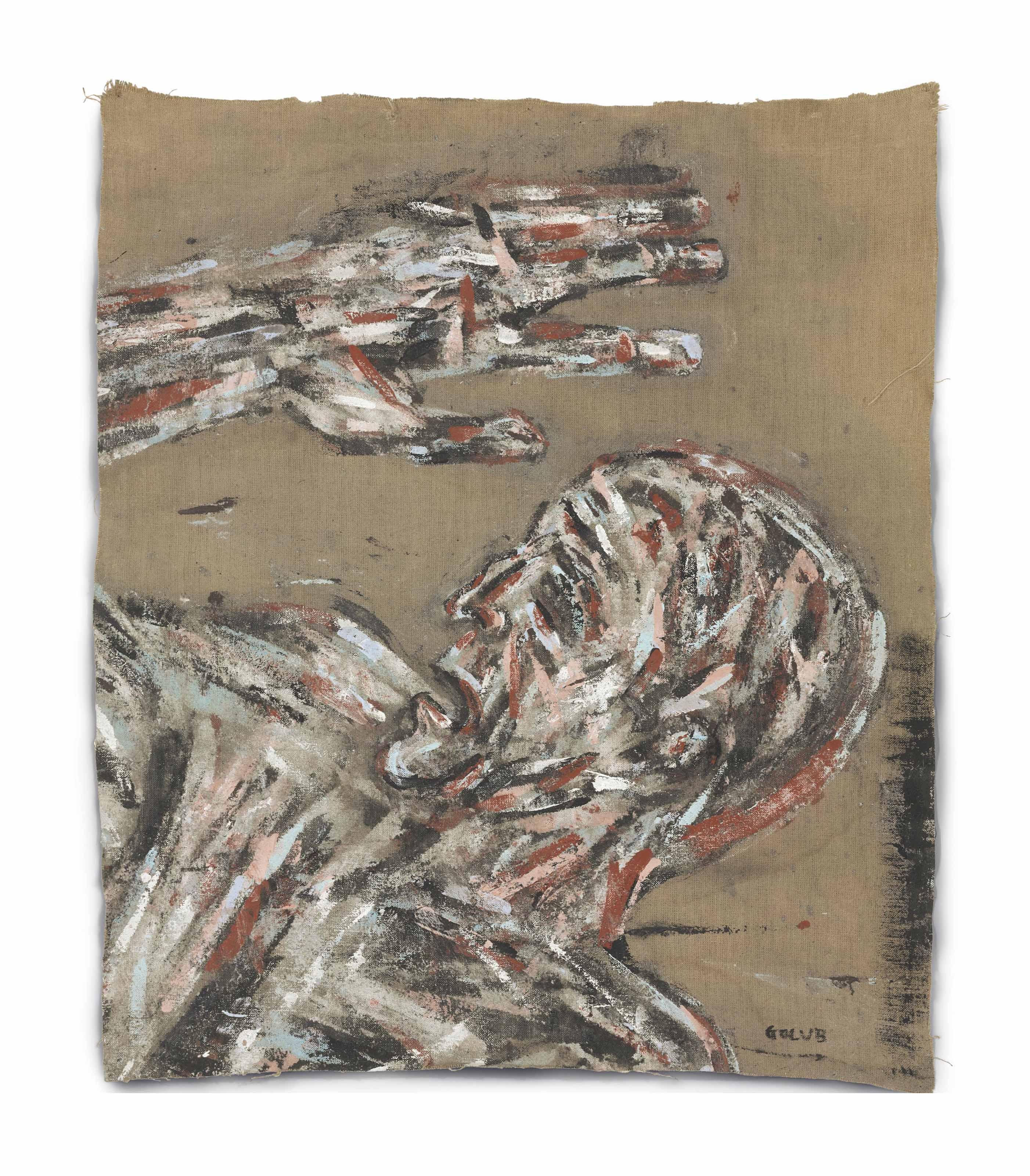 Leon Golub - Head-Arm