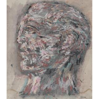 Leon Golub - Head Vii