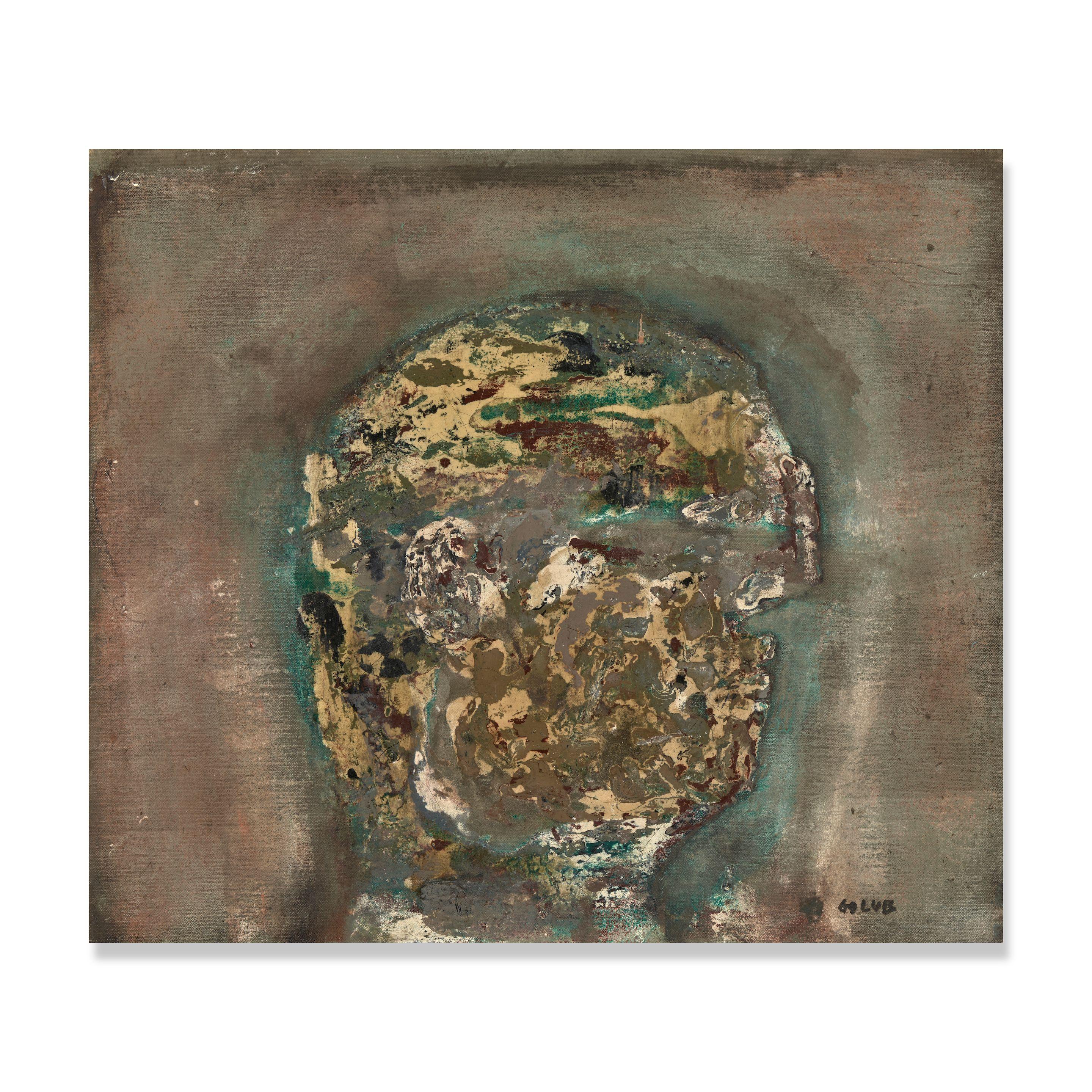 Leon Golub - Head XXX VII