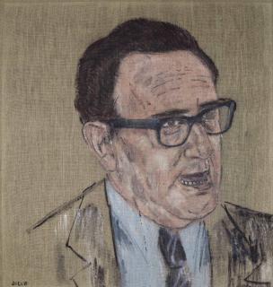 Leon Golub - Henry Kissinger V