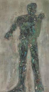 Leon Golub - Male Figure