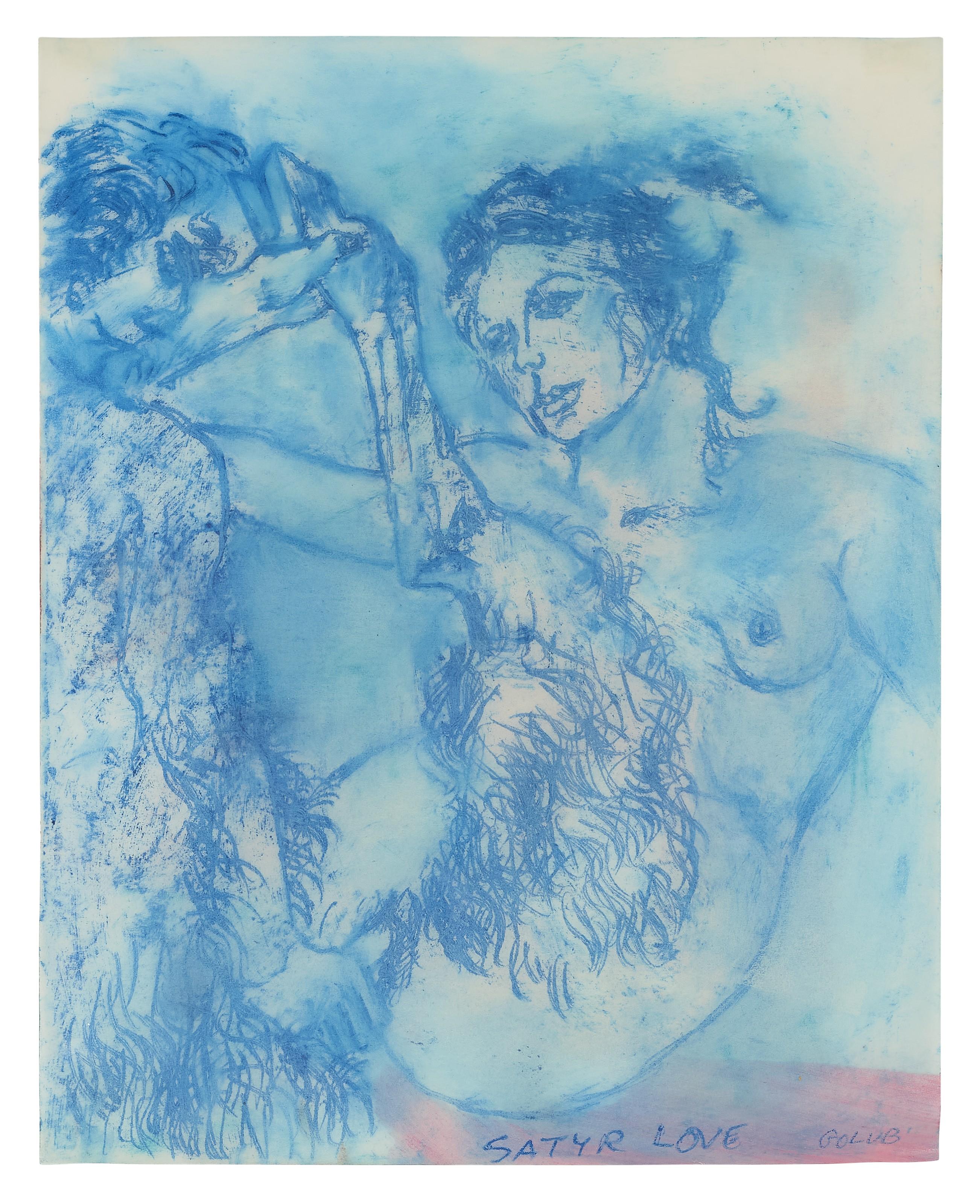 Leon Golub - Satyr Love II