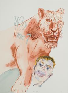 Leon Golub - Why Me?, from Exit Art portfolio