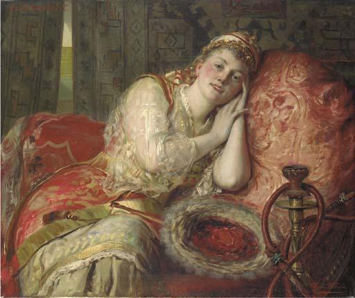 Léon Herbo - An Odalisque