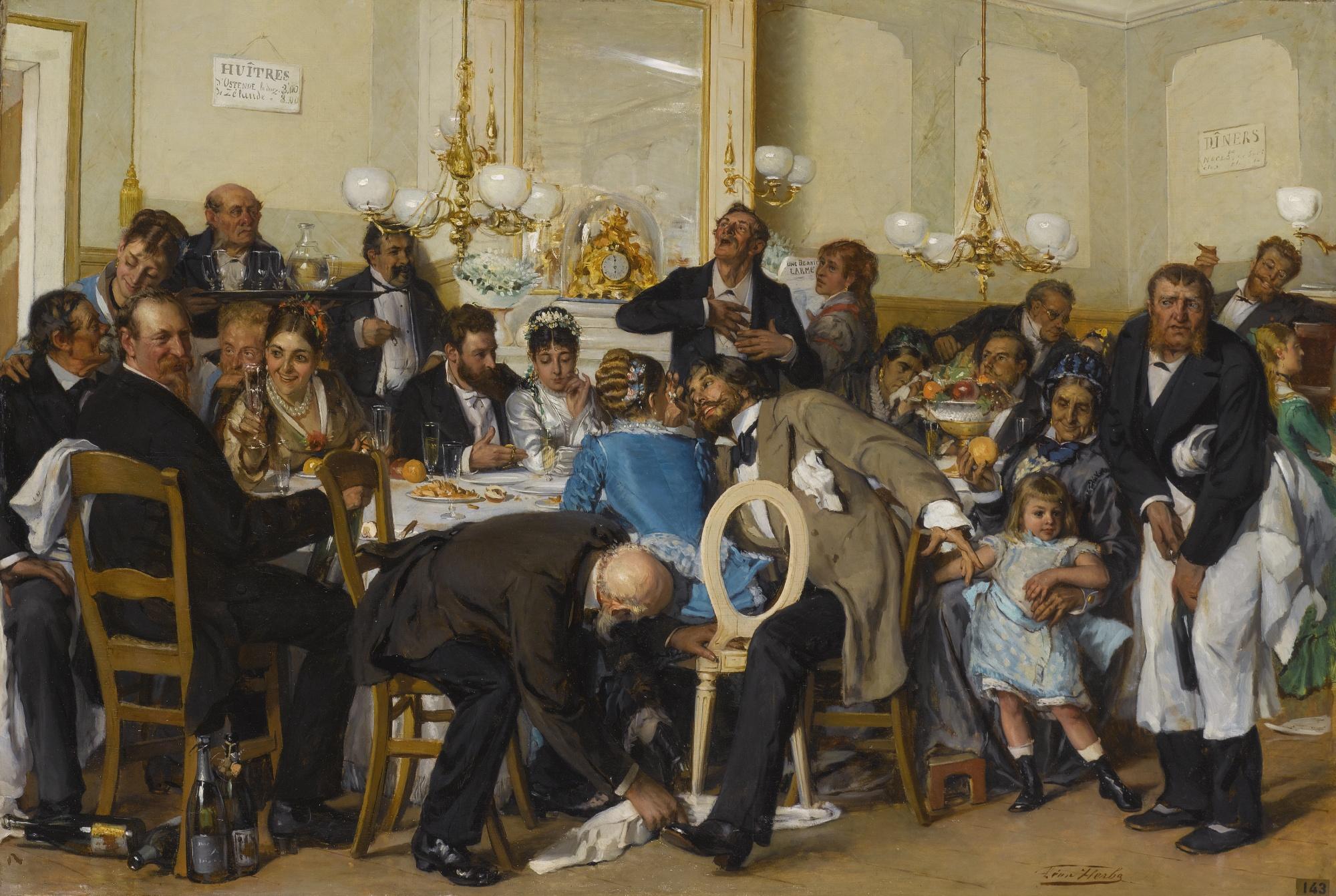 Léon Herbo - Belgian the Wedding Feast