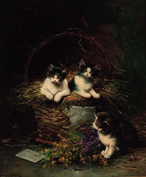 Leon Huber - Playful Kittens