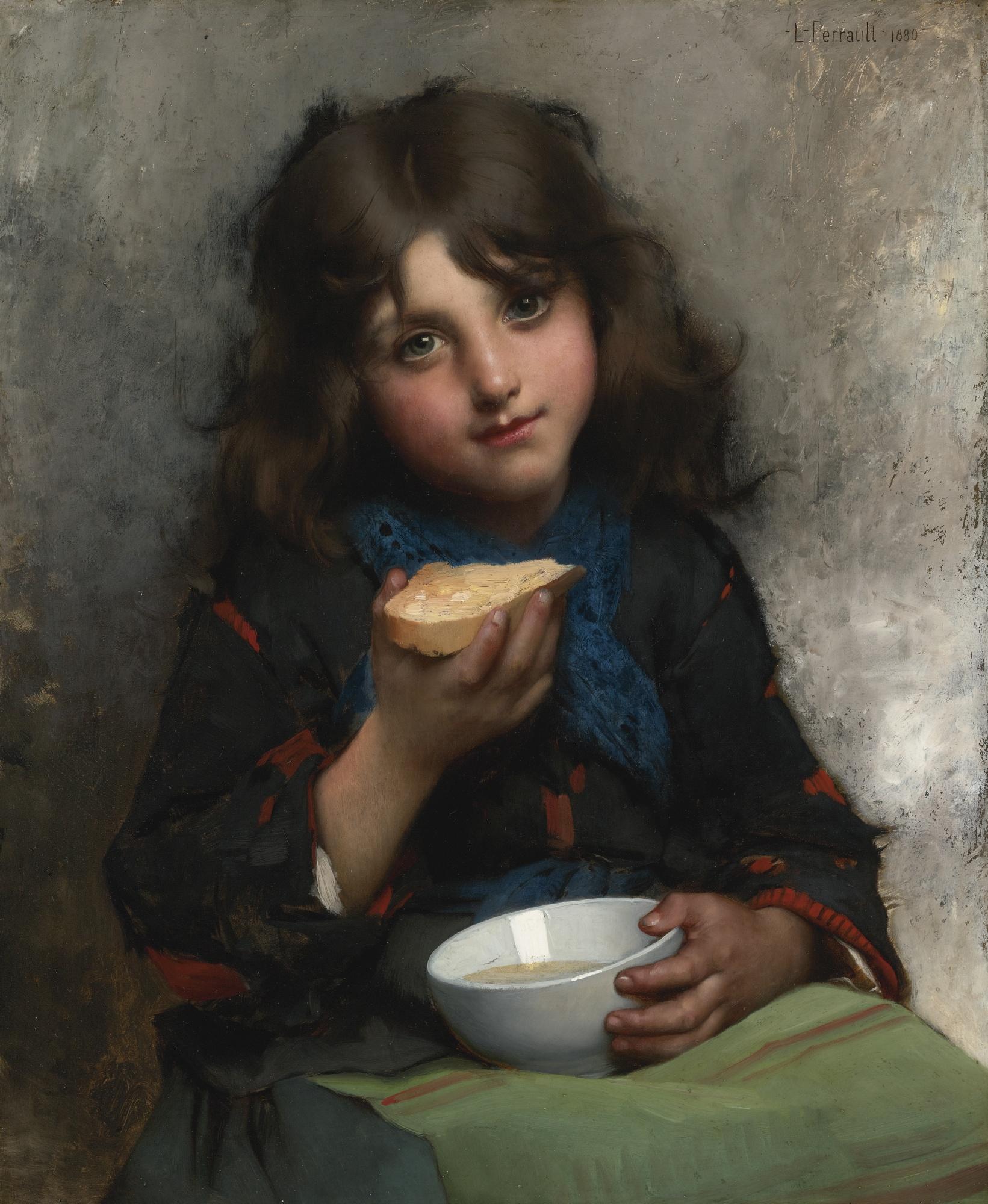 Léon-Jean-Basile Perrault - French le Goûter