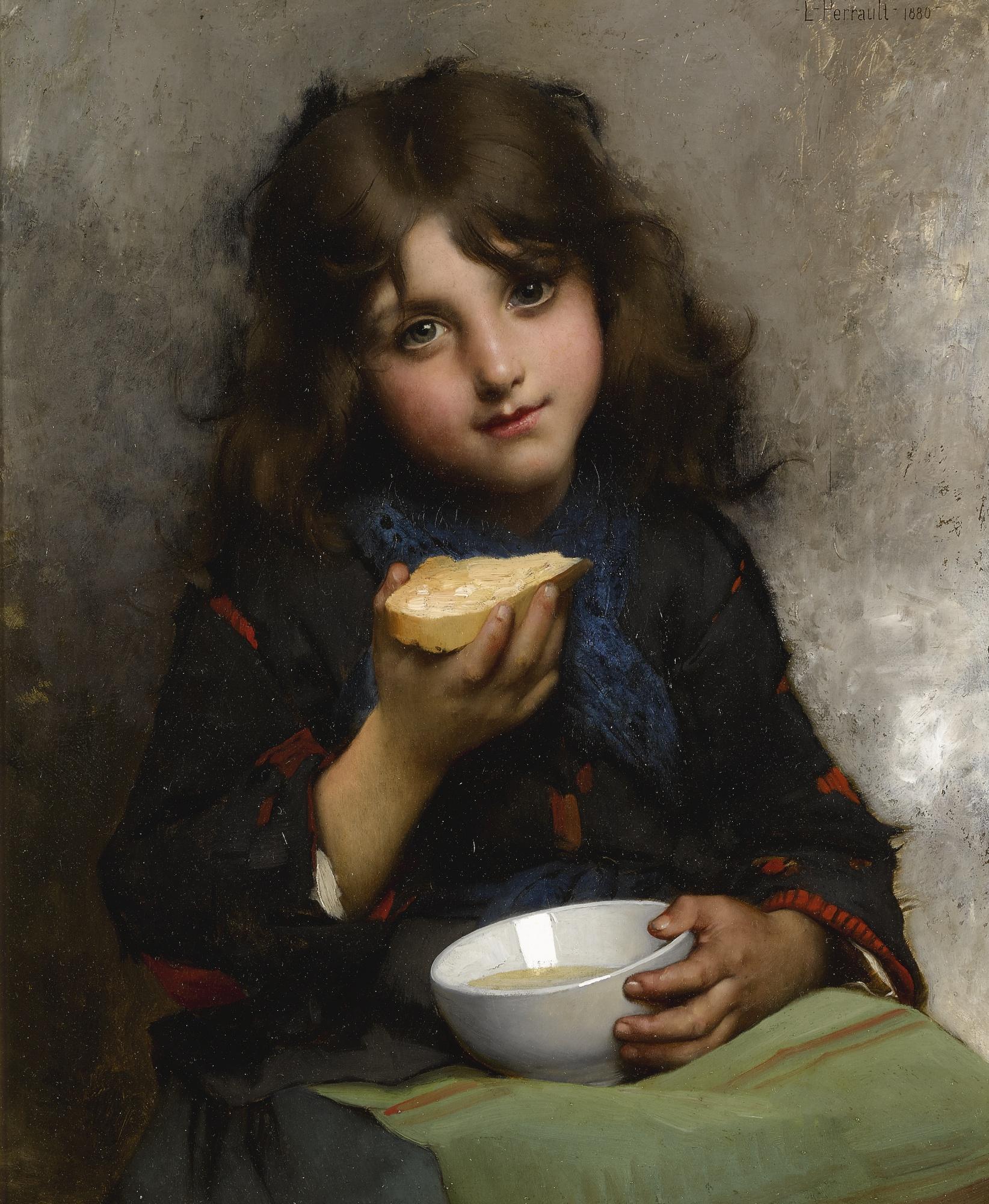 Léon-Jean-Basile Perrault - French le Goûter 